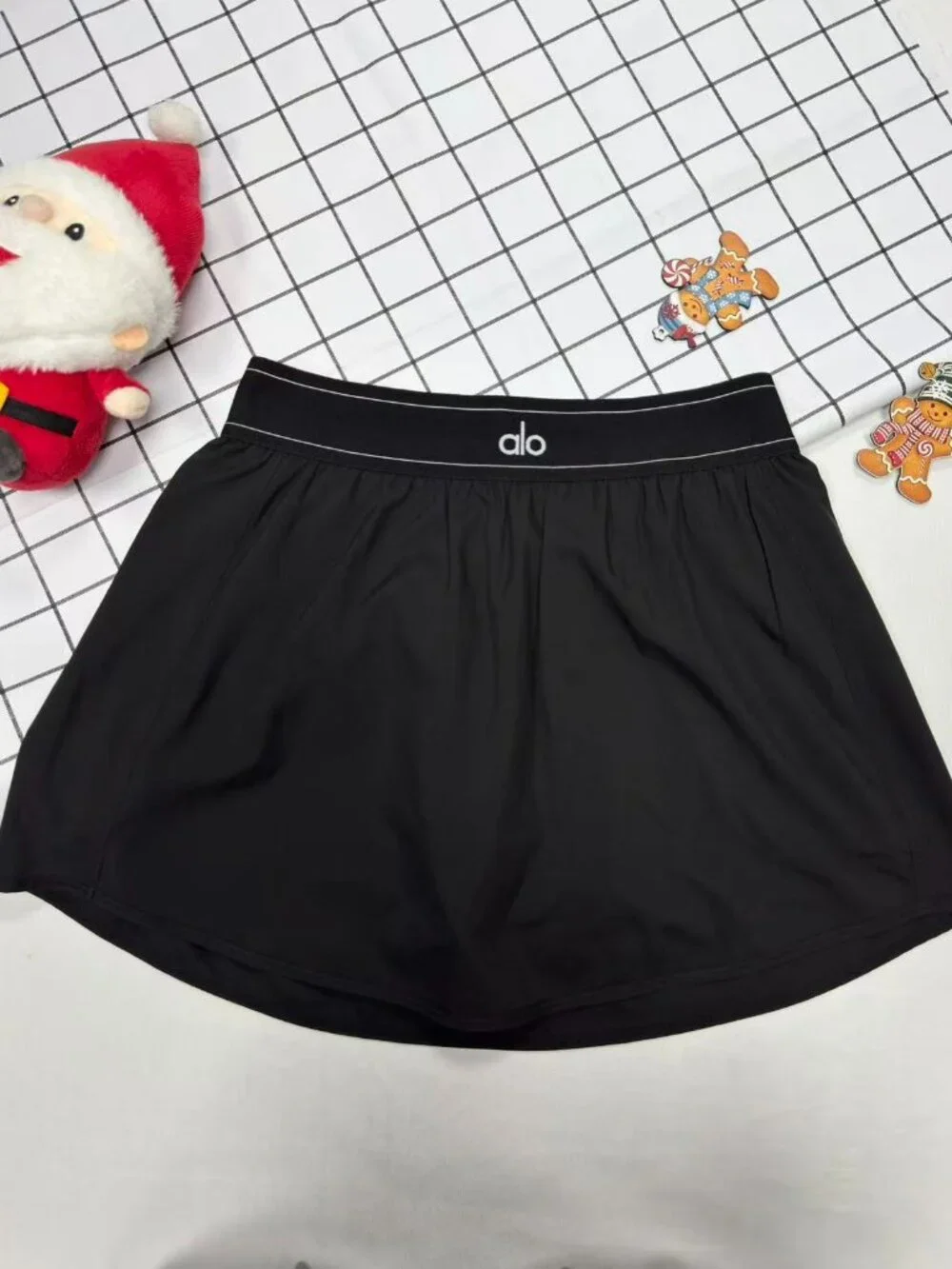 NWT Alo Yoga Match Point Tennis Skirt Black🧸